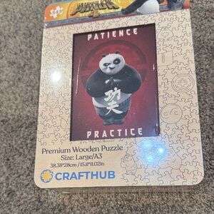 CraftHub Kung Fu Panda Wooden Puzzle 14+